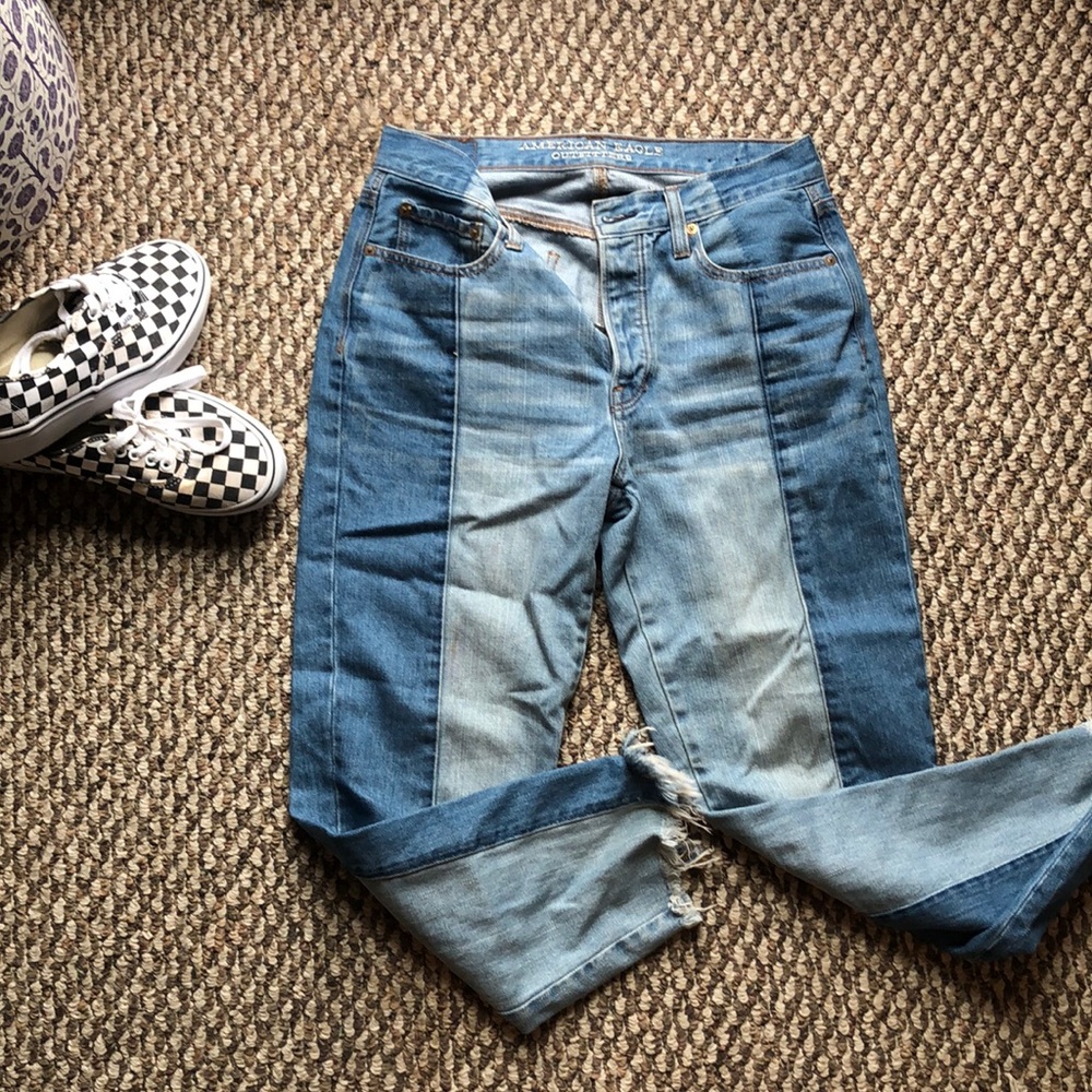AMERICAN EAGLE two-toned jeans 🌸 | 6